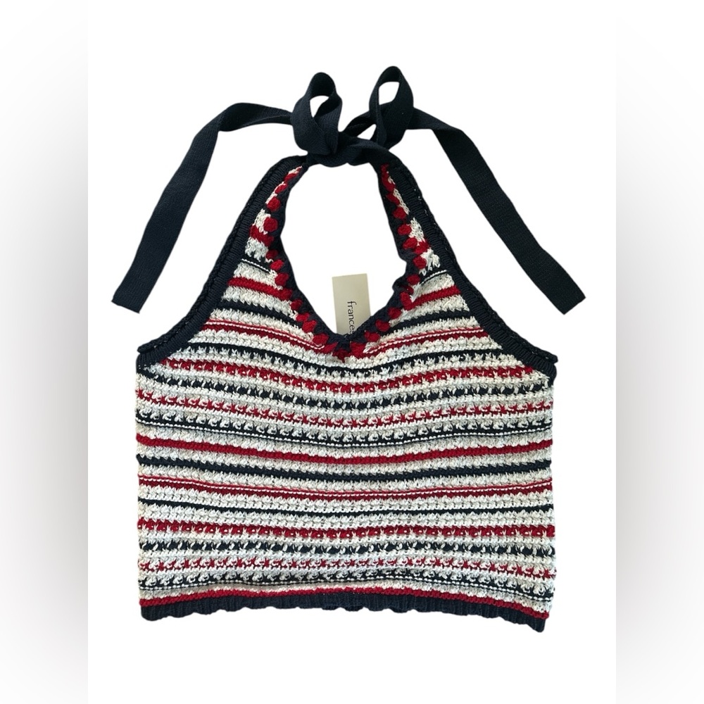 Francesca’s || Crotchet Festive Halter Top